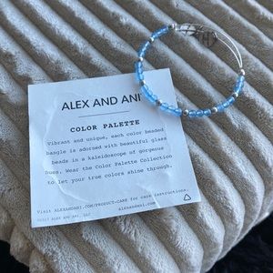Alex and ani color palette bracelet